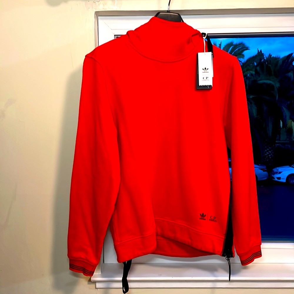 ADIDAS X C.P. COMPANY HOODY - New with tag - 
Color: Orange - Size: S (Man)